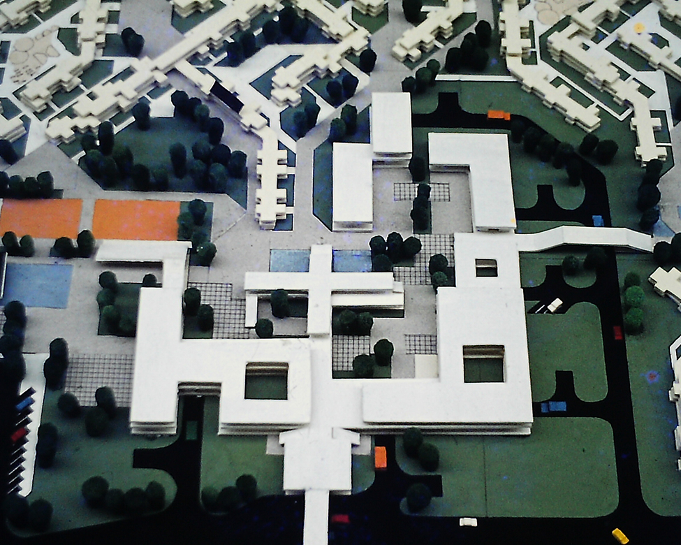 CENTRO DE CIUDAD. MAQUETA